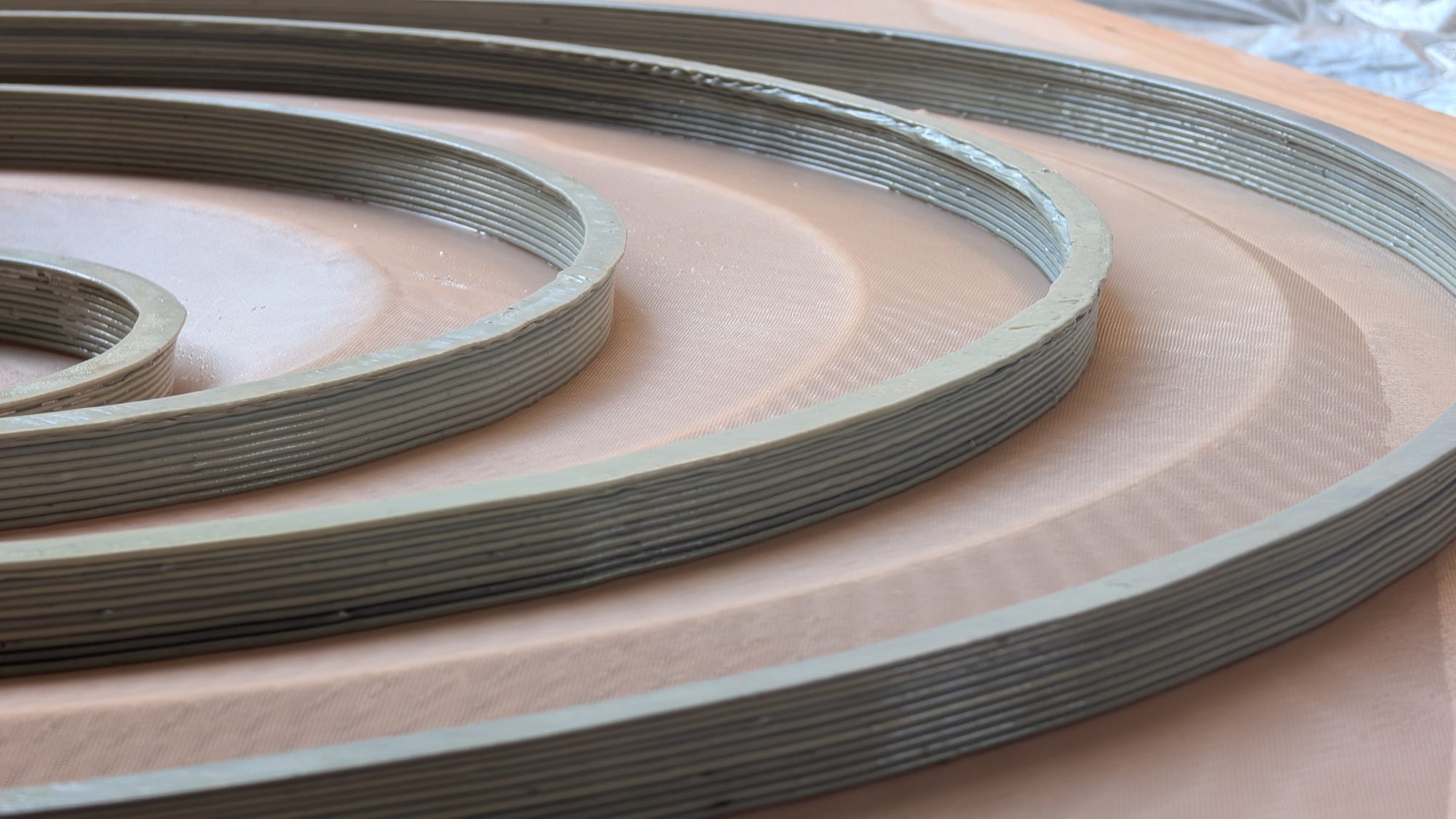 Anillos de HDPE reciclado impresos en 3D — Resonancia 432